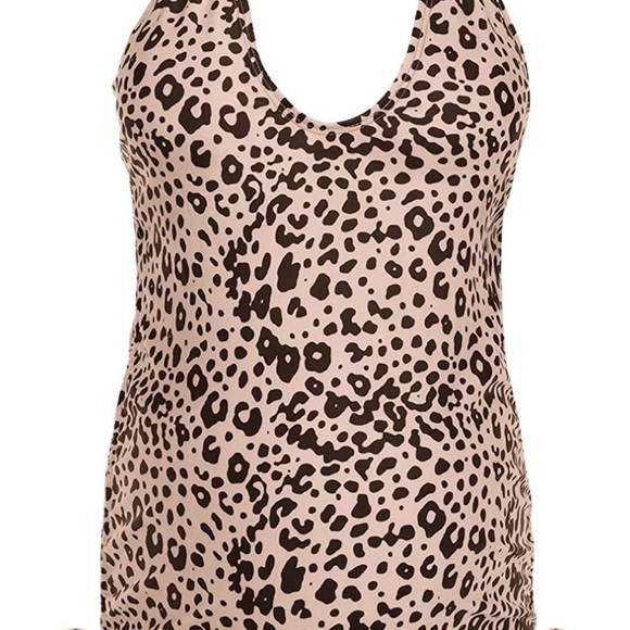 Boutique Leopard Bump Friendly Swimsuit - Picture 2 of 8
